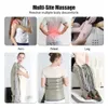 Other Massage Items 6 Air Chambers Leg Compression Massager Pressotherapy Apparatus Therapy Arm Waist Pneumatic Wraps Relax Pain Relief 231030