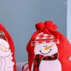 Décorations de noël, fournitures de décoration nordique pour la maison, sac cadeau du père noël, sacs en tissu Non tissé