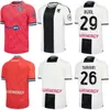 Calcio Udinese 12 Kamara Soccer Jersey 2 Ebosele 4 Lovric 13 Ferreira 24 Samardzic 17 Lucca 29 Bijol 18ペレス