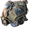 تغطية خوذة تكتيكية Airsoft Paintball Wargame Gear CS Fast Cover Cover Cover Houplight Bage Pouch Exceditory SusteSysports Helmets Fitness