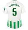 23/24 Real Betis Soccer Jerseys Isco 2023 Хоакин Уиллиан Дж. Фекир Б.Иглесиас Каналес Рубашка Уильям Камараса Хуанми Виктор Руис Футбольный Джерси Форма