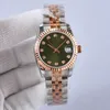 2023 Montre Mouvement mécanique automatique Rolexs Montres 31mm Classique Femmes Bracelet Bracelet d'affaires En acier inoxydable 904L Étanche Montre-bracelet décontractée Montre