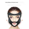 Ansiktsvårdsenheter Gray Pink Electric Vshaped Thin Slimming Cheek Mask Massager Lyftmaskin Vline Lift Up Bandage Therapy Device 231030