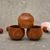 Tumblers vintage tarzı küçük çay fincanı hediyesi mini s cam ahşap fincan