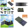 Drahtlose Ladegeräte 40W 3 faltbare Solarpanel IP65 wasserdichte tragbare Tarnladegerät für Cam Wandern Reisen Drop Lieferung C Otjxs