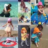 Poduszki SPF 50 Baby Sun Hat Regulowaną czapkę letnią dla chłopców Travel Beach Girl Dzieci Dzieci Akcesoria Dzieci Kapelusze SL 231114