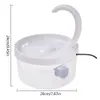 Cat Bowls Feeders Pet Water Fountain Swan Neck Shaped Cat Water Dispenser Prevent Dry Burn Drinking Fountain 2L With LED Light Bird Dog Drink Bowl 231031