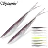 Fishing Hooks Spinpoler 2" 3" 4" Soft Lures Jerk Minnow Shad Drop S Bait Swimbait Split Tail for Bass Trout Pike Walleye Pesca 231031