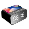 qi 15W Wireless Charging Dual Alarm Clock Wireless Speaker Type-C Charging Output Cable 5W Bluetooth Speaker Good Partner of You