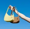 The Row Half Moon Bag Womens Luxurys Tote Handbag 10A مصمم أكياس الكتف رجالي جلدية حقيقية Cleo Hobo Presbod