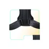 Supporto per la schiena Correttore di postura regolabile Shoder Correzione del corsetto Nastro per il fissaggio della salute posturale della colonna vertebrale191J5372645 Drop Delivery Sports Otxcd