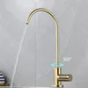 Kitchen Faucets Stainless Steel Water Filter Faucet Drinking Tap Reverse Osmosis Sink Accessory 231030