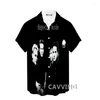 Herren-Freizeithemden CAVVING 3D-gedruckte Depeche-Mode-Mode Hawaii /Damen-Kurzarm-Lose, atmungsaktiv, T02