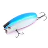 1pc Nouveau modèle Hard Crank Fishing Lure 55 mm 10g Appât dur artificiel Popper avec bille de pêche à la pêche