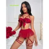 Soutien-gorge Ensembles Sous-vêtements pour femmes Mesh Sous-vêtements sexy Femmes Europe et États-Unis Plus Taille Sexy Sous-vêtements en dentelle Ensemble Pyjama mignon Pure Sexy