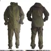 Mäns spårningsdräkter män gorka-3 militär enhetlig stridsdräkter plus storlek rysk standard mäns skjorta byxa vattentät205h