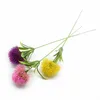 Kurutulmuş Çiçekler 5 PCS Ev Dekorasyon Aksesuarları için Plastik Karahindi Vazo Düğün Dekoratif Çiçek Ev Ürünleri Yapay Bitkiler 231030