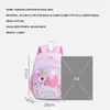 Zaini Zaino per bambini Cartoon Borsa da scuola per bambini di grande capacità Kawaii per ragazze Borse a tracolla per studenti da viaggio impermeabili 231031