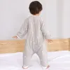 Uyku tulumları bebek uyku tulumu sevimli çiçekler baskı toddler sweetwear yürüyüş pijamaları oyun pijamaları 2.5tog kalın kış sıcak uykuyu koru 1-4 yıl 231031