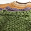 Pullover 39C Children Sweater Autumn Winter All Match Boy's Knitted Retro Shoulder Jacket Loose Cotton 231030
