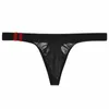 Underpants Men's Underwear Solid Ice Silk Thin Bars Low Waist T Shaped Mens Boxers Briefs For Men Medium