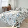 Ensembles de literie 4 pièces Ensemble de linge de coton King Size Imprimer Couleur Housse de couette Drap plat Taie d'oreiller Personnaliser