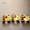 Natural yellow citrine loose gemstone in oval 7mm 9mm middle color good fire used for jewelry design H10152388