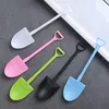 TEA SCOOTS 100 PCS SPICEL-Formad Mini Ice Cream Scoop Food Grade Plastic Dessert