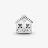 Sweet Home 100% 925 Sterling Silver Little House Charms Fit Original European Charm Armband Fashion Jewelry Accessories for Women261T