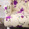 Housses de chaise housse d'aile extensible fauteuil anti-poussière protecteur de meubles couleur unie canapé Wingback housse