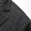 Męskie garnitury Blazery plus rozmiar 6xl 7xl 8xl Casual Striped Suit Wysokiej jakości Kurtka biznesowa Kurtka wiosenna jesienna odzież wierzchnia marka Khaki Gray 231030