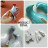 Hooks Creative Hook Behind The Wall Door Strong Punch-free Resin Animal Decoration Coat Hanging