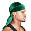 Ball Caps Velvet Uzun kuyruklu Korsan Hip-Hop şapkası saten peruklar unisex ekstra uzun kuyruk headwrap kafa bandı saç aksesuarları deco