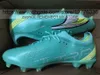 أرسل مع جودة حقيبة جديدة 2024 Boots Ultra Ultimate FG Trainers Coffors for Forms Mens Ground Ground Soft Soft Lithe Soccer Shoes Size US 7-11.5