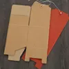 Sac cadeau en papier Kraft, emballage de sacs de tasse, sac en papier de décoration, boîte-cadeau avec décor de ficelle