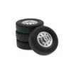 Bolsas de jóias 4pcs pneu pneu para D12 Mini 1/16 RC Drift Truck Car peças de reposição acessórios