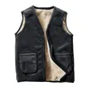 Men's Vests Mens Vest Jacket Warm Sleeveless Jackets Winter Waterproof Zipper Coat Autumn Stand-up Collar Casual Waistcoat Brand Clothing