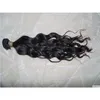 Tramas de cabello Gorgeous Human Natural Wave 12A Paquetes de alta calidad birmano 3 unids / lote My Lovely Gift Drop Entrega Productos Extensiones Dhme0