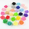 Hair Accessories 100PCS 16'' Mini Felt Rose Flower for girl Headband Apparel Decoration 30 Color TH210 231031