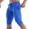 Roupa interior térmica masculina shorts de compressão boxers esporte collants jogging correndo calças de construção do corpo bottoms leggings magros fitness