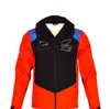 2023 Chaqueta con capucha de carreras de motos Motociclismo Chaqueta con cremallera completa a prueba de viento Otoño Invierno Chaqueta cortavientos con capucha cálida al aire libre