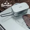 Чаши Springhill для кемпинга, японский ланч-бокс, можно приготовить, портативный бенто с подогревом, набор из 5 предметов