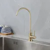 Kitchen Faucets Stainless Steel Water Filter Faucet Drinking Tap Reverse Osmosis Sink Accessory 231030