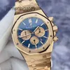 AP Swiss Luxury Наручные часы Epic Royal Ap Oak Series 26331OR Мужские часы Синий циферблат Дата 41 мм Автоматические механические часы 2021 Кредитная карта