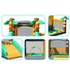 Bounce House Parties Equipamento de jogo ao ar livre Bouncer inflável Slide Jumper Castle Bounce House Kids Jumping Childrens Bouncy Indoor Playhouse Coconut Dinosaur