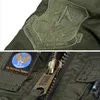 Chaquetas para hombre chaqueta de bombardero impermeable al aire libre militar multibolsillo MA1 Air Force rompevientos abrigos tácticos Jaqueta Masculina 231030
