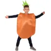 Tomat citron ananas äpple kostym barn pojkar flickor frukt grönsaker cosplay halloween kostymer dansprestanda kläder