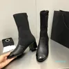 Mulheres motocicleta alta bota brilhante bezerro bege escuro preto à prova dwaterproof água botas altas fivela laços inverno sapatos casuais martin botas de neve caixa