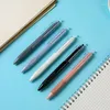 Żelowe długopisy retro presja węglowa pióro wodne 0,5 mm Black Office School Supplies Pisanie Praktycznego prostego produktu