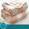 Blanket Pure Cotton Towel Six layer Gauze Air conditioning Quilts Summer Adult Children s Baby Thin Throws Bedspread On The Bed 231030